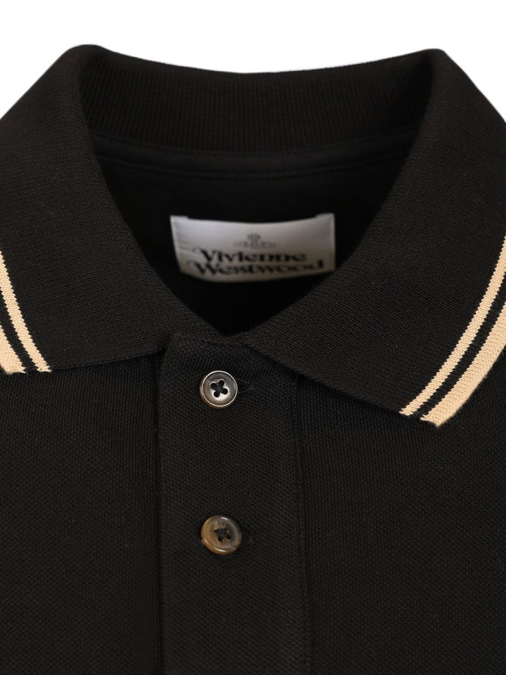 Vivienne Westwood Orb Polo Polo shirt - Black | 5d5bacdbac8bdbbfb4ce1421775a6238abfa633f