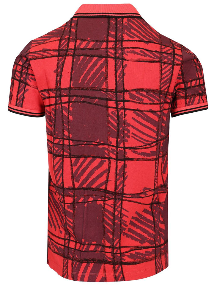Vivienne Westwood Scribble Polo Polo shirt - Red | e3487909217923617ed2256b5f4aa2f6935322ff