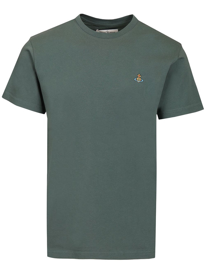 Vivienne Westwood Orb Classic T-Shirt - Green | 8a0366e566184fc628f7d3eb5b30be952703d902