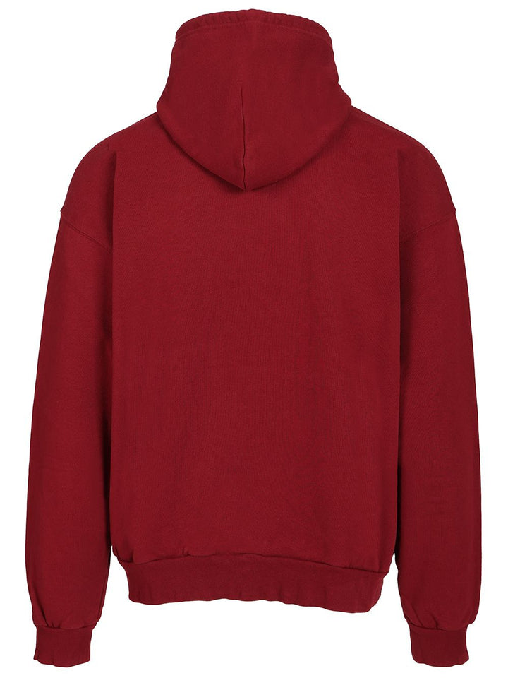 Balenciaga Hooded Sweatshirt Sweatshirts - Bordeaux | 27812e16b82c74ec4f8d84683840640a73bda26a