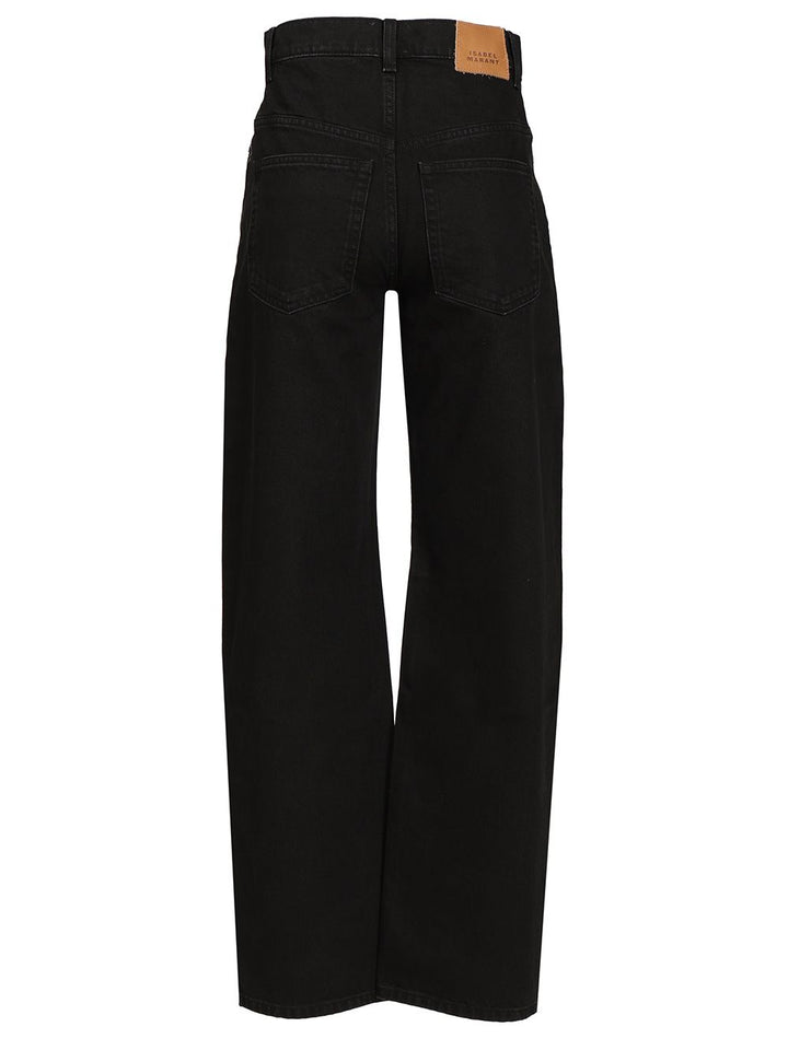 Isabel Marant Dromie-Gz Jeans - Black | 91875a17c94be97d64a774d84b4a5f45f9f89b93