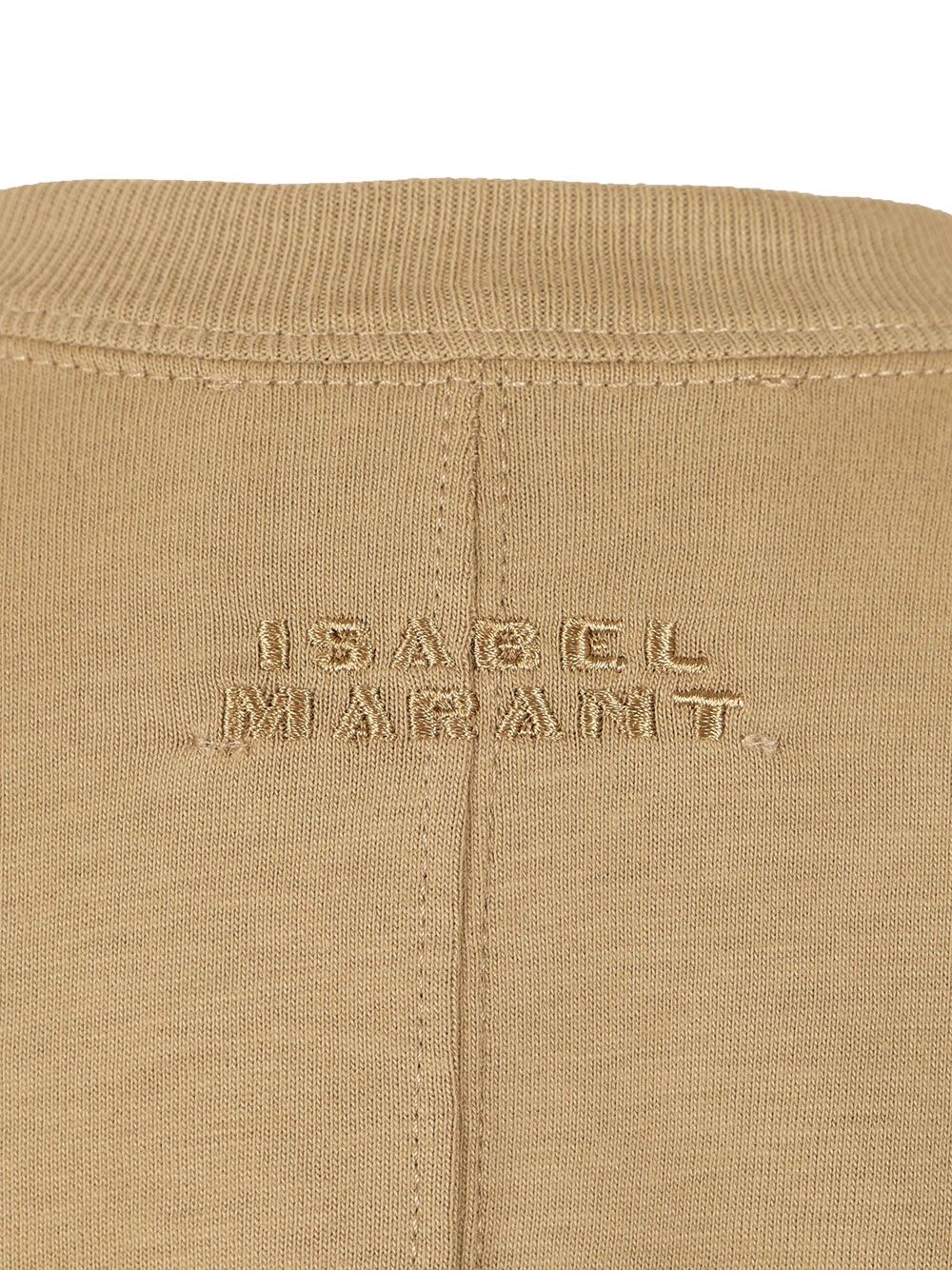 Isabel Marant Nayda  In Cotton Jersey T-Shirt - Beige | 38ea67260d8825c0acc0a7bfcdb19852e9057df0