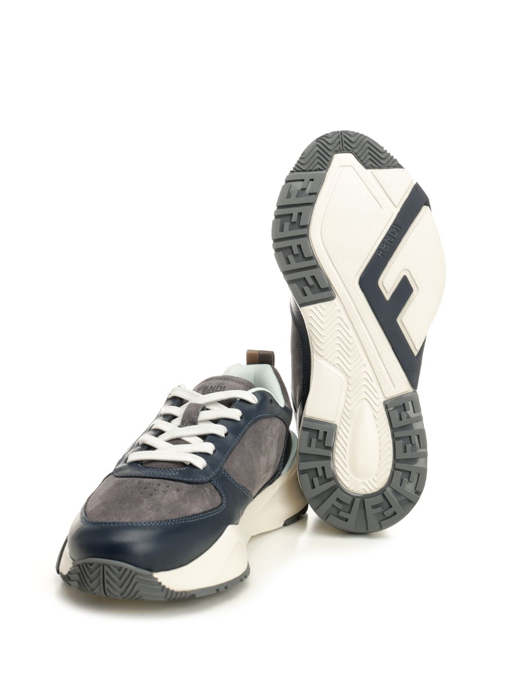 Fendi Flow Sneakers - Blue | 3b9712cb02767217072d1ca9e3040fcf2e10a32b