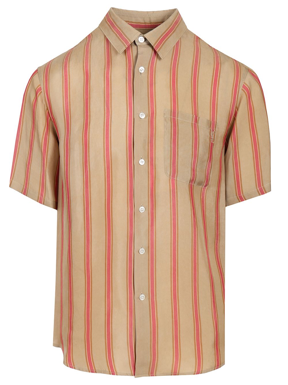 Saint Laurent Striped Shirt Shirts - Multicolor | a856d81877cb09f276b2547a7a433f4a2bc4bbb7