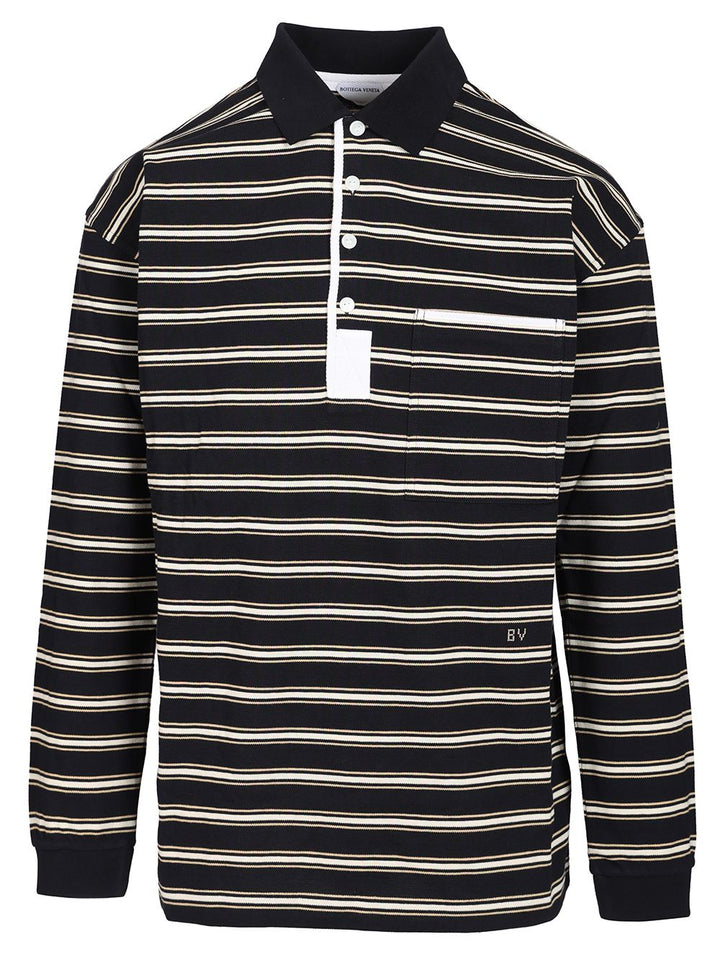 Bottega Veneta Striped Polo shirt - Multicolor | de08d89067a73192f9df99ed91555df53762cd2e