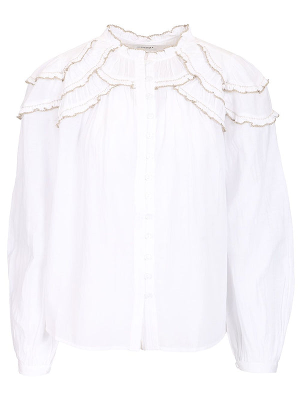 Christa Bluse White