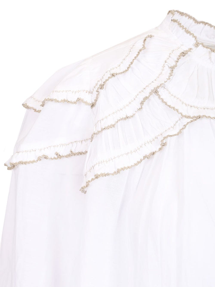 Marant Etoile Christa Shirts - White | 9428e898dc6dcce9cd25c823bbb6fb3839e4aa25