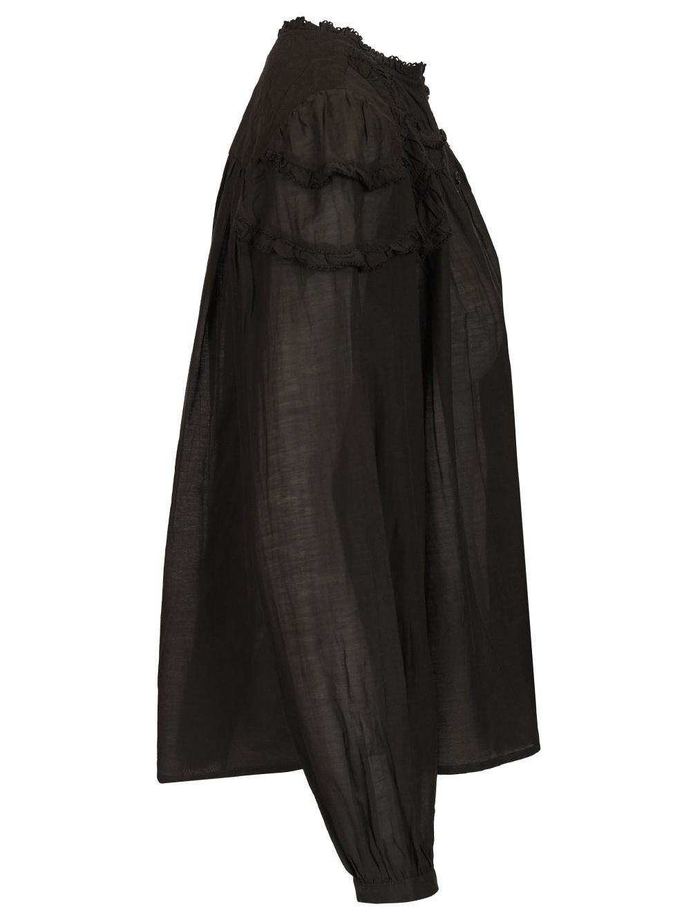 Marant Etoile Christa Shirts - Black | d1d0afcd476fc1f3cd0f9b1f68812a8b9ae5b247