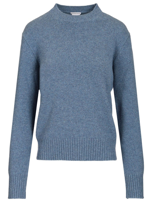 Cashmere Sweater Knitwear Light Blue