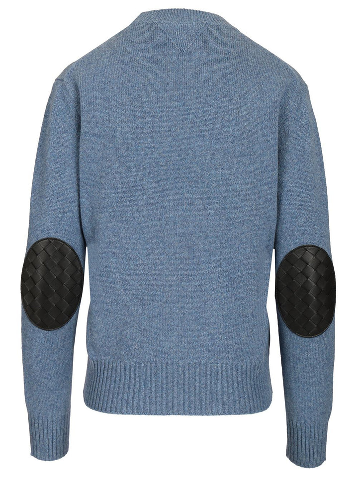 Bottega Veneta Sweater Medium Weight Wool Cachemire Knit Knitwear - Light blue | 5c705ab674896730e5ac42fcf9ff04ce364ae38b