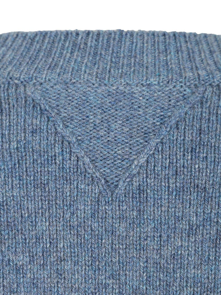 Bottega Veneta Sweater Medium Weight Wool Cachemire Knit Knitwear - Light blue | 05be3041afcbb72128d83c3c80a4cf9d7705ca48