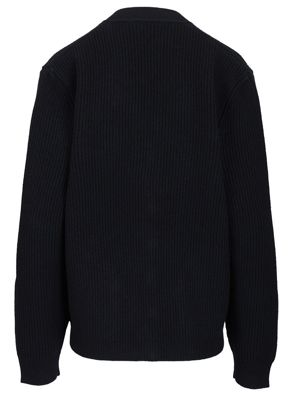 Blazé Milano V-Neck Cardigan Knitwear - Blue | 8608fb0612d6862fba03d3bdd44279744a7d49ca