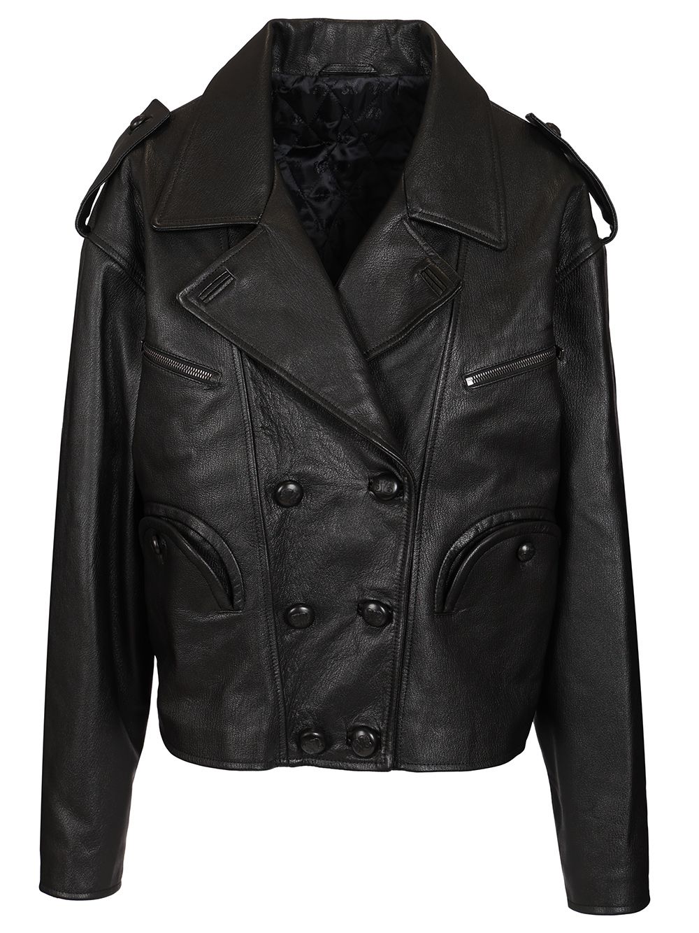Blazé Milano Vegas Baby Mick Bomber Leather Jackets - Black | cb30dde34ca49e588df6bfc00bffc08e3d86d27e