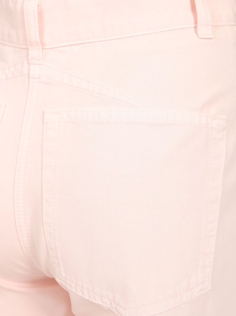 AlaÏA Curved Dyed Denim Jeans - Rose | 94aa1df87c49388b23fbf2625ac957bc950ad16d
