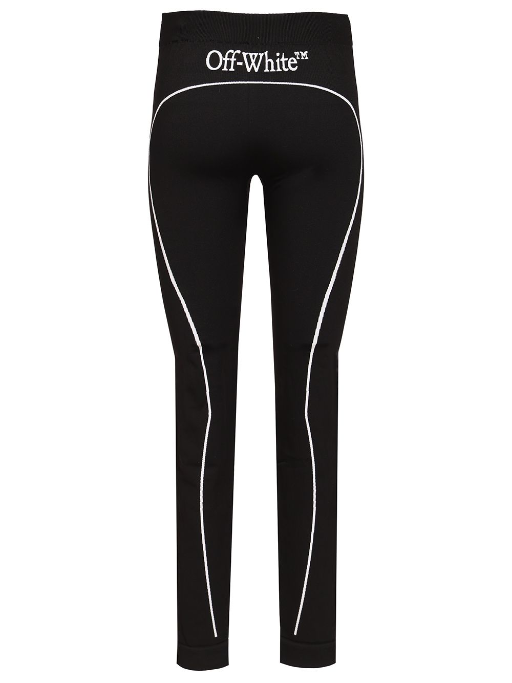 Off-White Off Stamp Seamless Leggings Trousers - Black | 73baa659c0777ac73a94d1730349740ac830ec7d