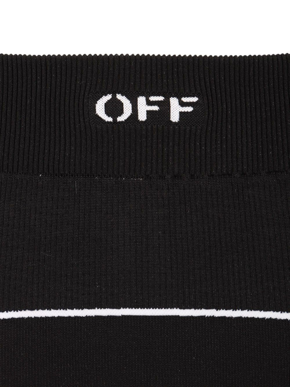 Off-White Off-White Off Stamp Leggings Trousers - Black | 37758dcfb709e2a4ea2beaea4a1bd698b758dee2