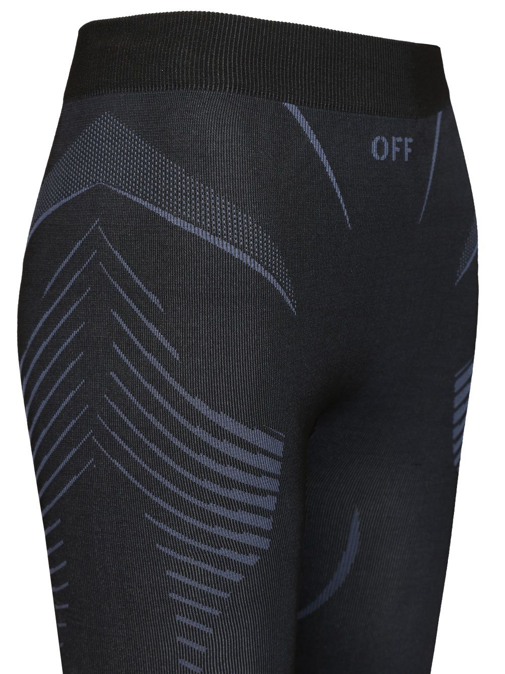 Off-White Racing Leggings Trousers - Black | 631609b495f2c0929956a4e96141c015fa04bf41