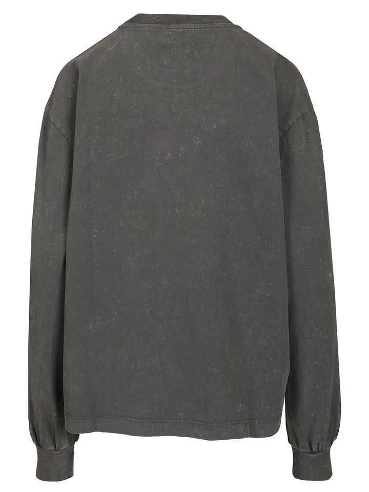 Ganni Long-Sleeved T-Shirt - Black | 5390a854f5263a157b3559d5ebafe6c3dd443444