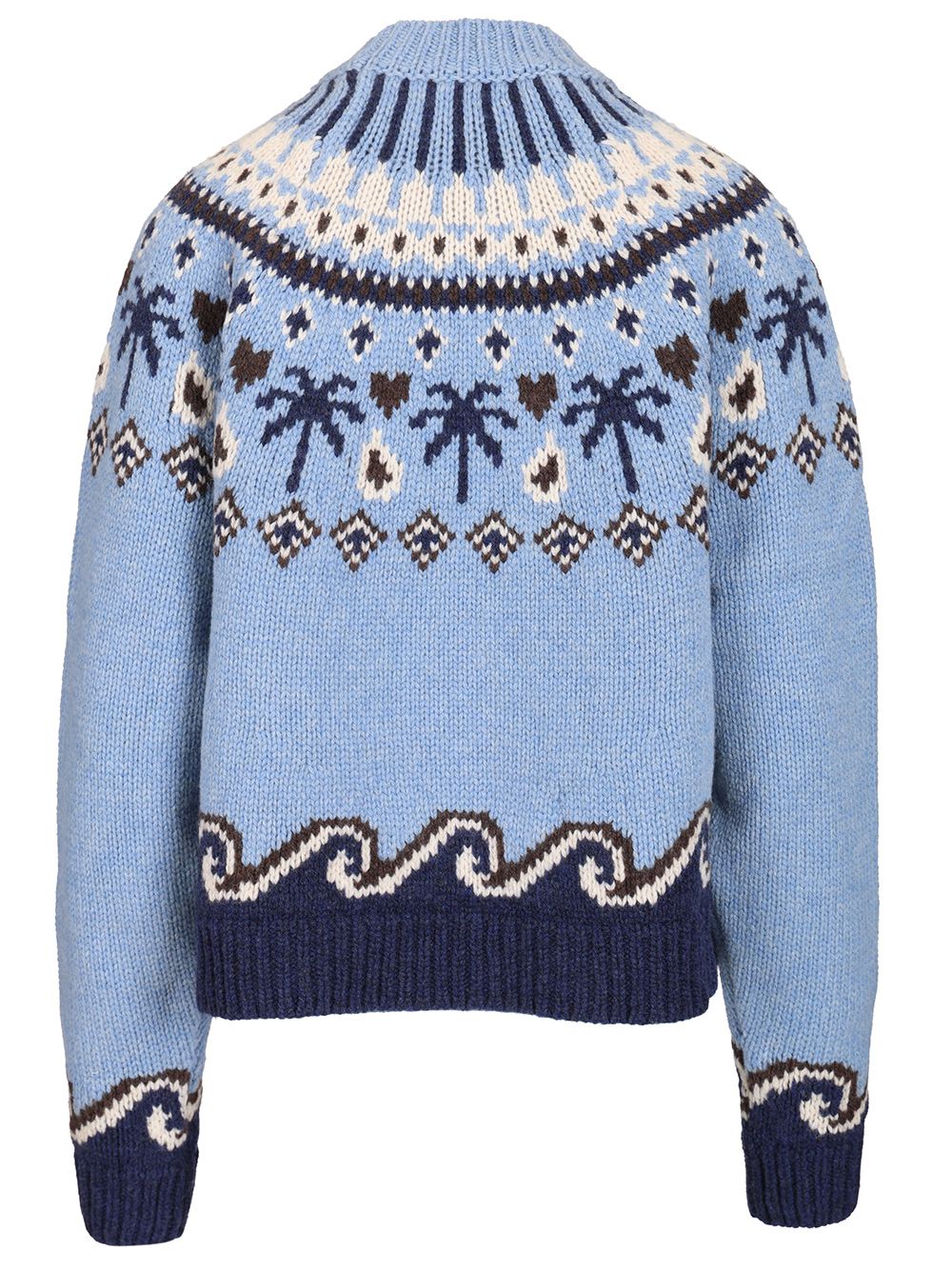 Alanui Sweet Winter Sweater Knitwear - Light blue | 9ae49b1c9580dcf23b12d5cb5205ccba1dc80686
