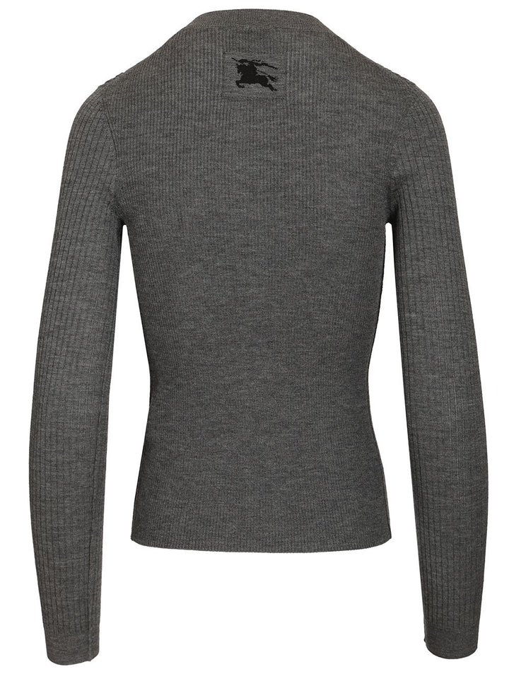 Burberry Cashmere Cardigan Knitwear - Grey | fdef75c72605936ed379816331ef73b79dc0b2a8