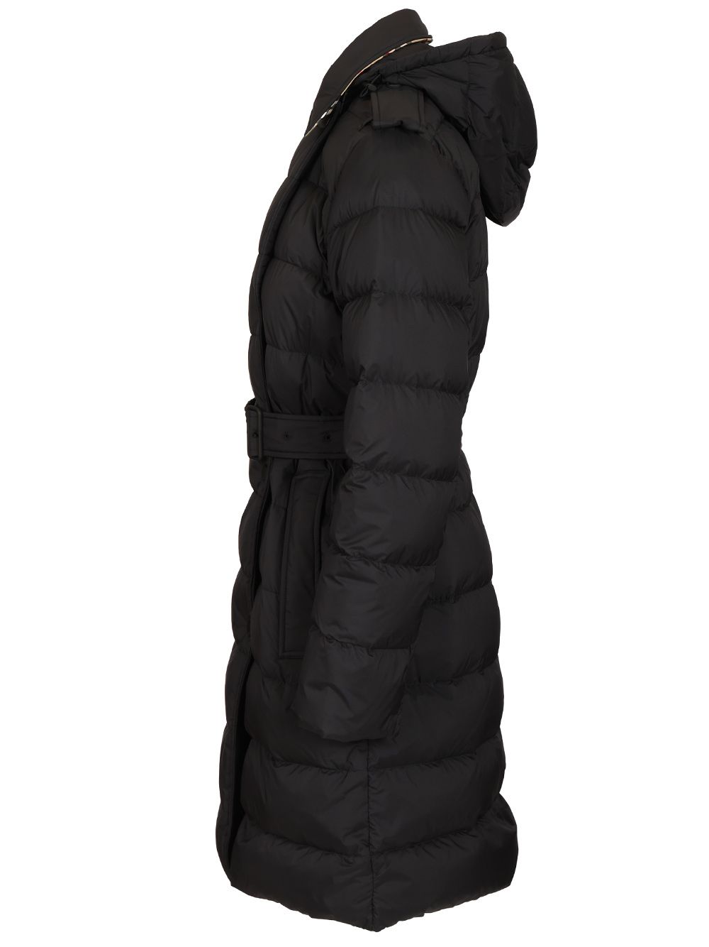 Burberry Medium Down Jacket With Hood Jackets - Black | 1bd3f3d8f09c001b92b214a5e7a90a1a07641b6f