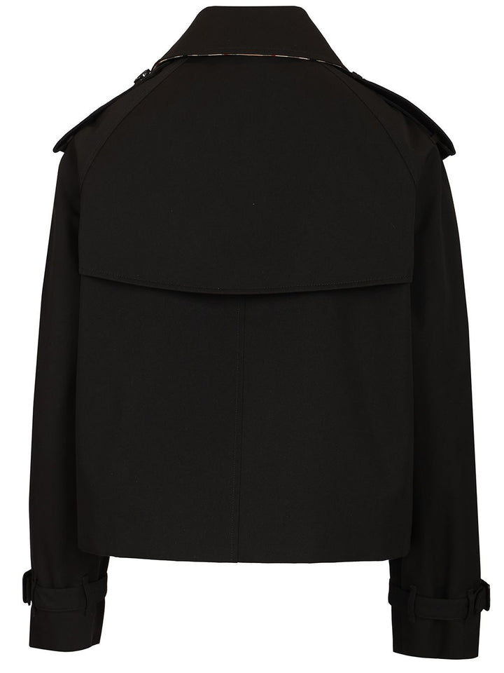 Burberry Mayfair Trench Jacket Jackets - Black | 38db1f00aecd00af3671c8ed68a264dba4652410
