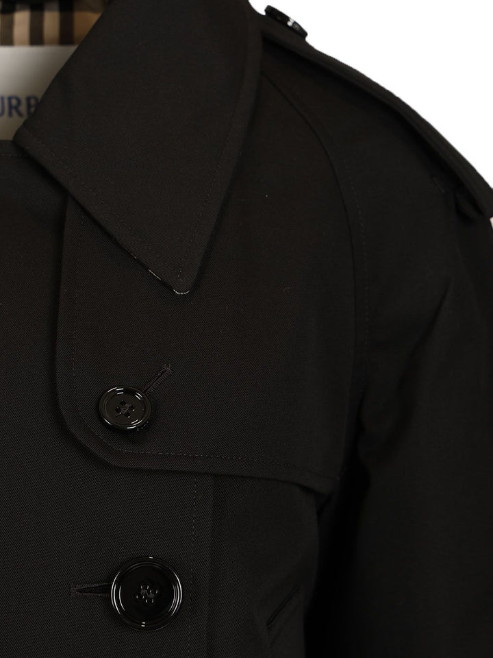 Burberry Mayfair Trench Jacket Jackets - Black | 13cab59aba0a43cdd62afa0d1edcb0b9e0191d21
