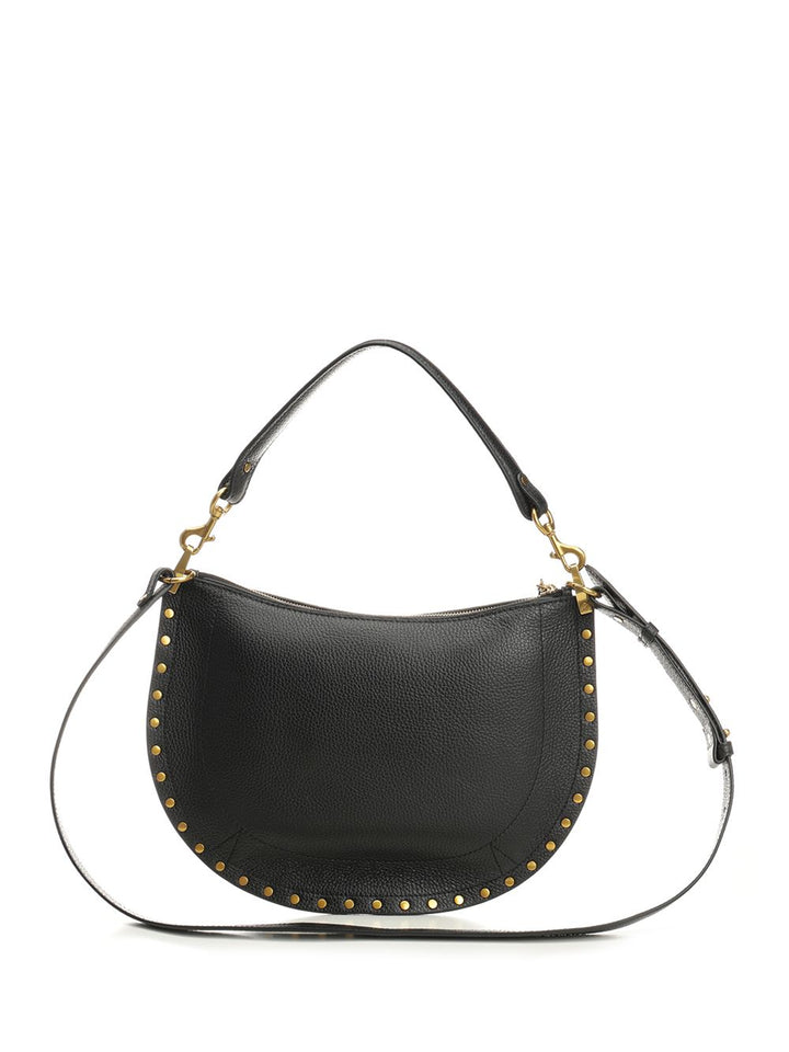 Isabel Marant Oskan Crossbody Bags - Black | 750b70d8a548ddd75f2477cfab15a4ffe7c5b7ba