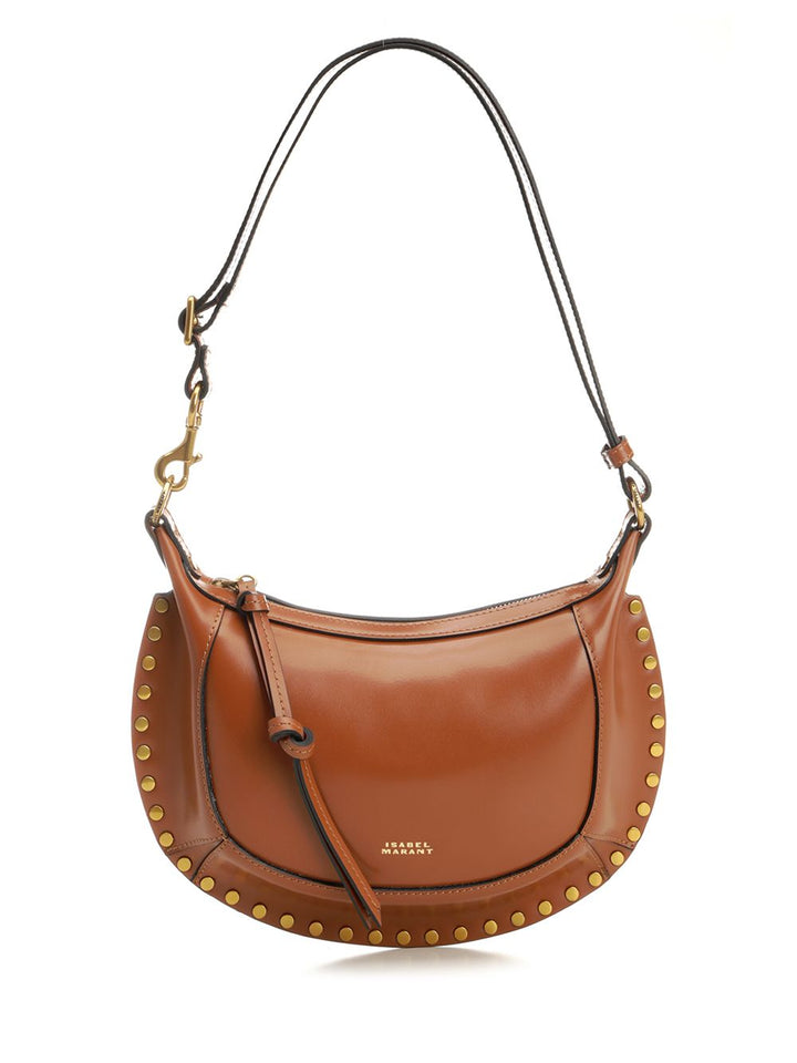 Isabel Marant Oskan Moon Bag Crossbody Bags - Brown | 0311a34cacc851522f7fd99d7f0fef9540350a5b