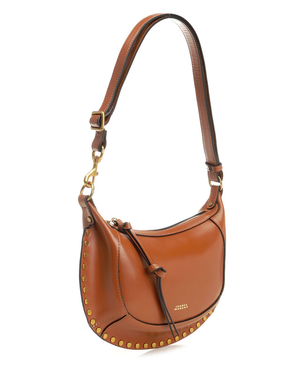 Isabel Marant Oskan Moon Bag Crossbody Bags - Brown | 5d902bcbc0580d0b4afbf99bf3f3070d167e20bf