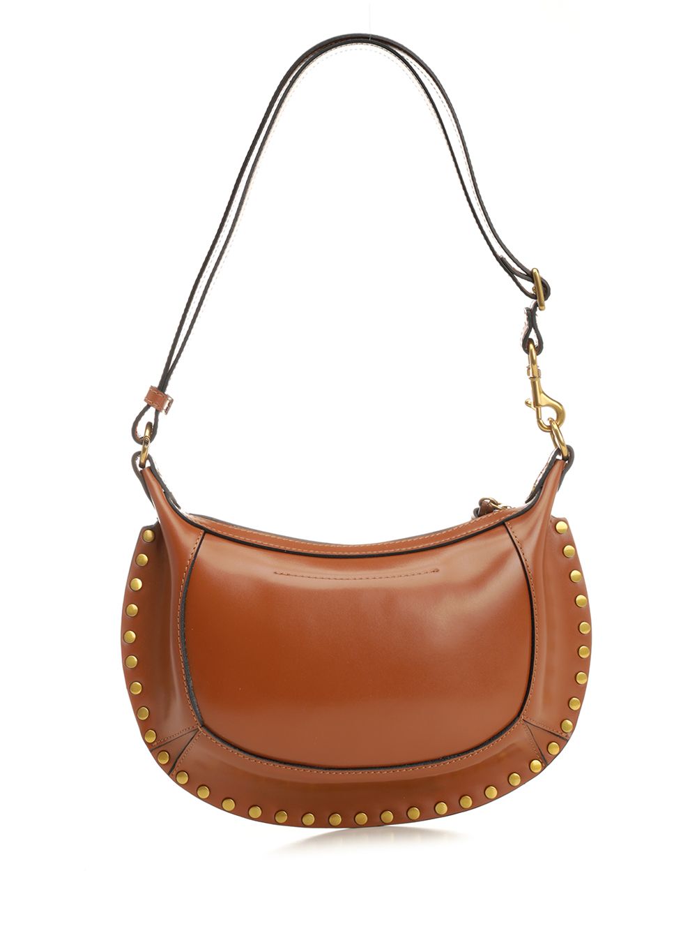Isabel Marant Oskan Moon Bag Crossbody Bags - Brown | 94b2d3c67db260ddfb561ec387a051347f100073