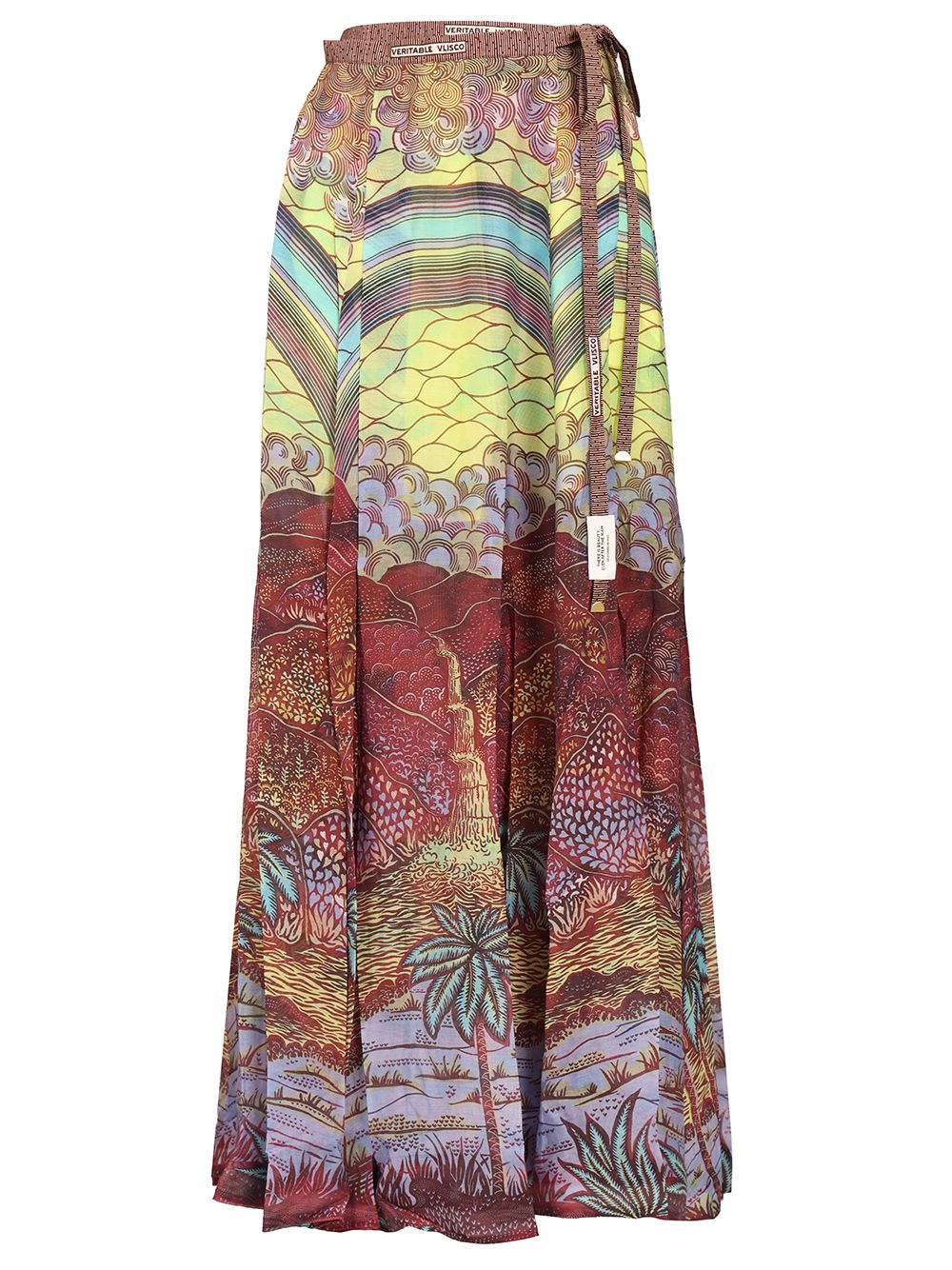 Vlisco Dialogues Wrap Skirt Skirts - Multicolor | 0f3e22b00ae29329fd27a659e2630beabde2d9bd