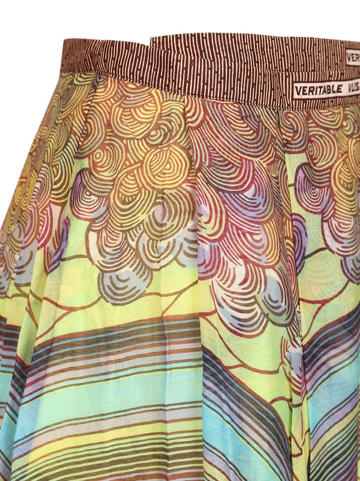 Vlisco Dialogues Wrap Skirt Skirts - Multicolor | 2ea41d5788a208f75b86cbff68c0eadab4a66b46