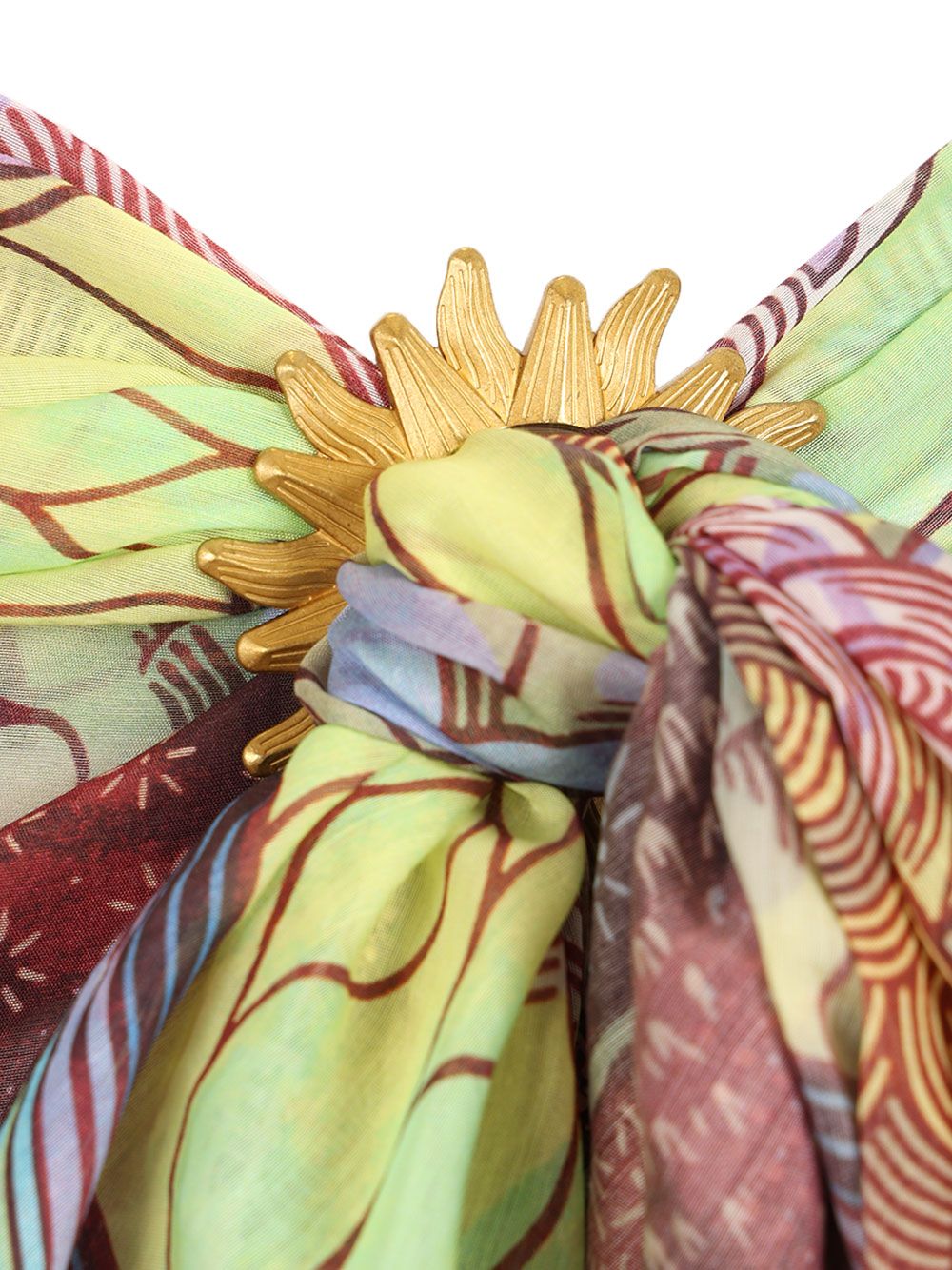 Vlisco Dialogues Rainbow Print Pareo Skirt Skirts - Multicolor | 0724787c05f06b77604b583f0ca1607922bdf788