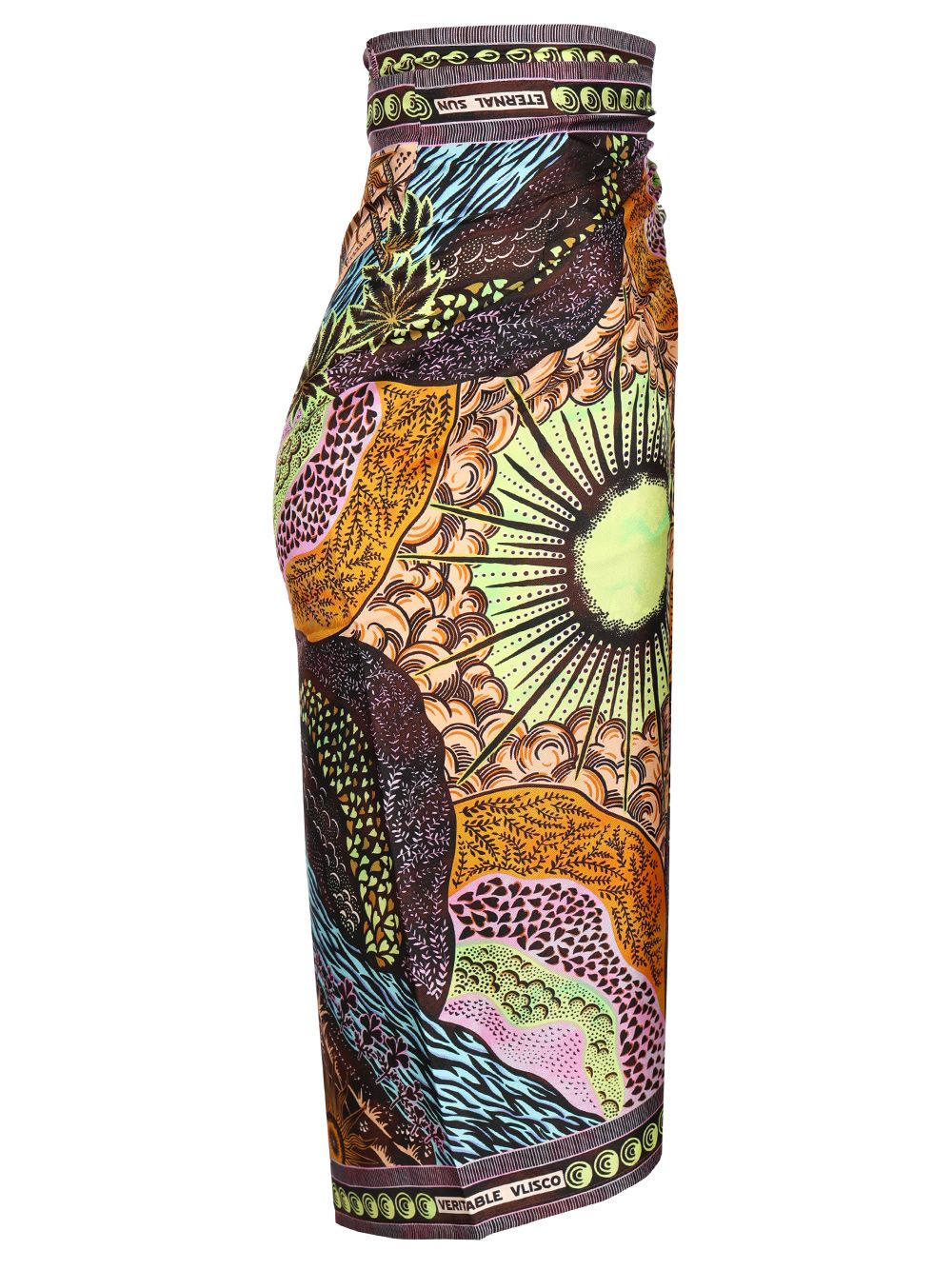 Vlisco Dialogues Eternal Sun Skirts - Multicolor | e344bbe2b22c050bb93fefd8672fa2dc18d86f91