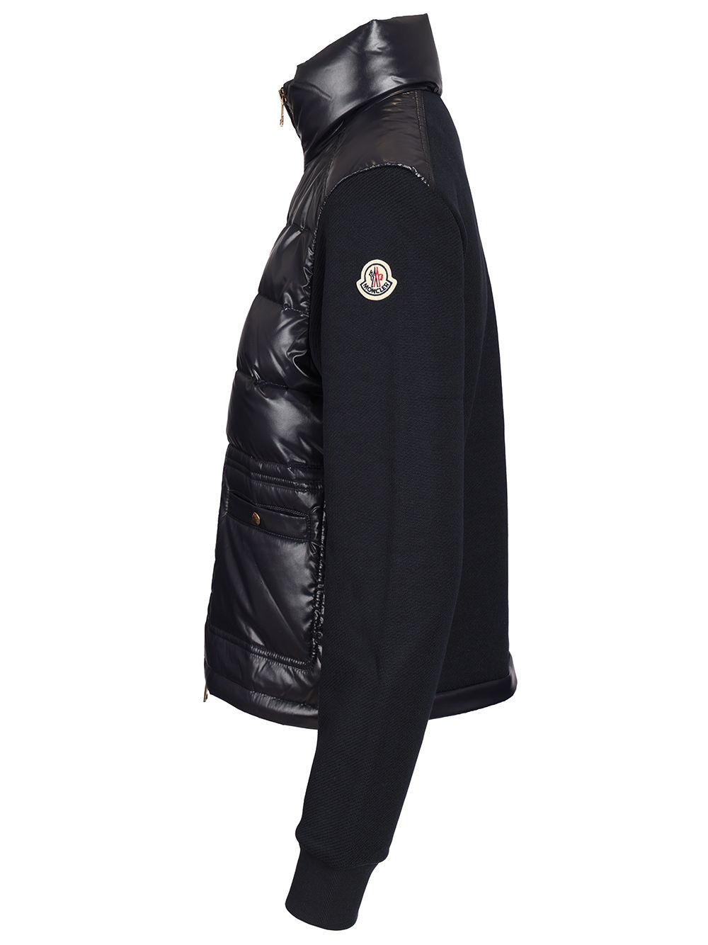 Moncler Zip-Up Sweatshirt Knitwear - Blue | 37c73c53e38549d47f4ce25683c61f76e7950bfc