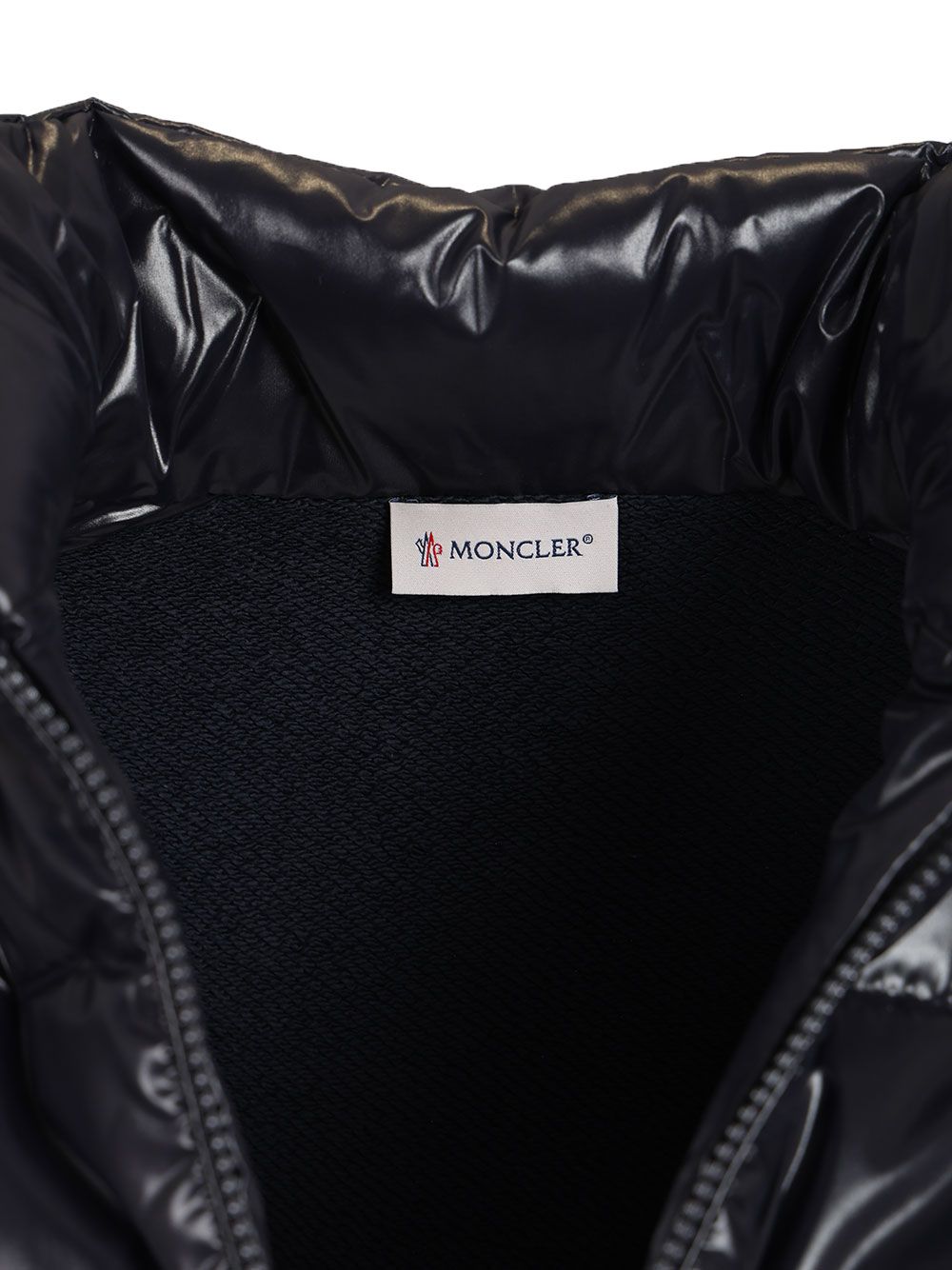 Moncler Zip-Up Sweatshirt Knitwear - Blue | dce6c6c6a27eb2e1c316a29c1ae124e8fd4d4c61