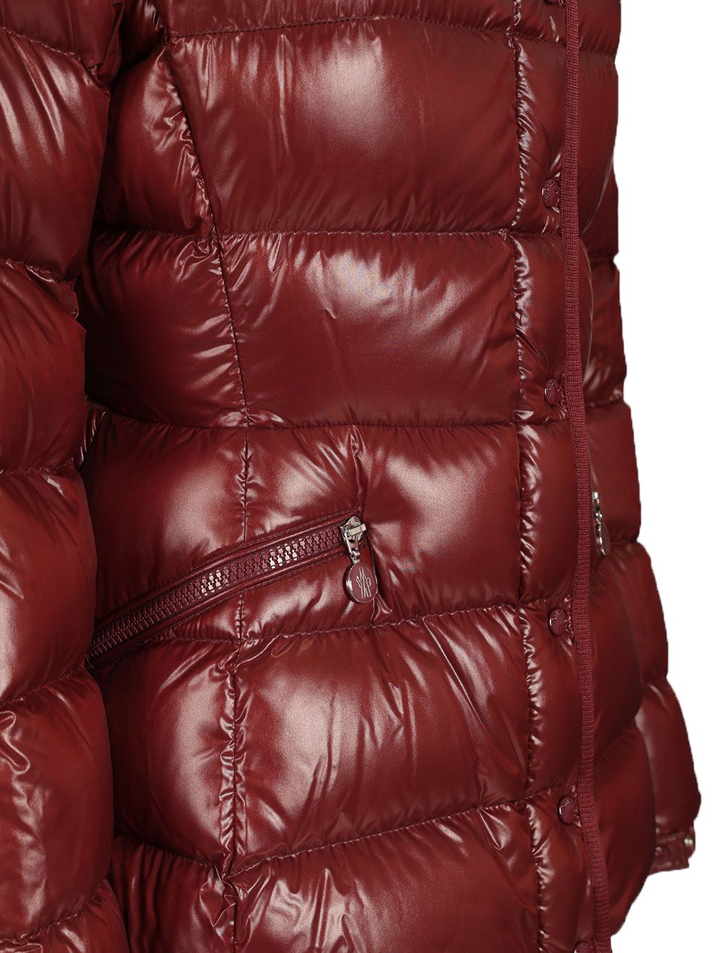 Moncler Barante Short Down Jacket With Hood Coats - Bordeaux | e90b219c0cd6f82ed29950eada70cb9243cba631