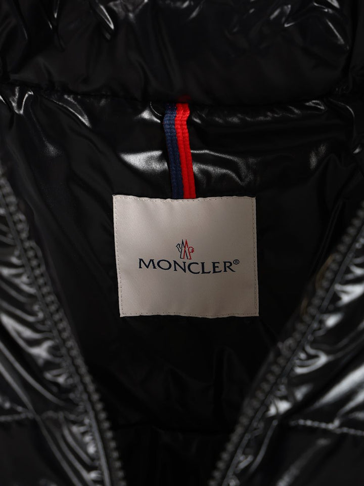 Moncler Niveole Short Nylon Down Jacket Jackets - Black | 928efd301096a4a27505d73eae45808b4a2397df