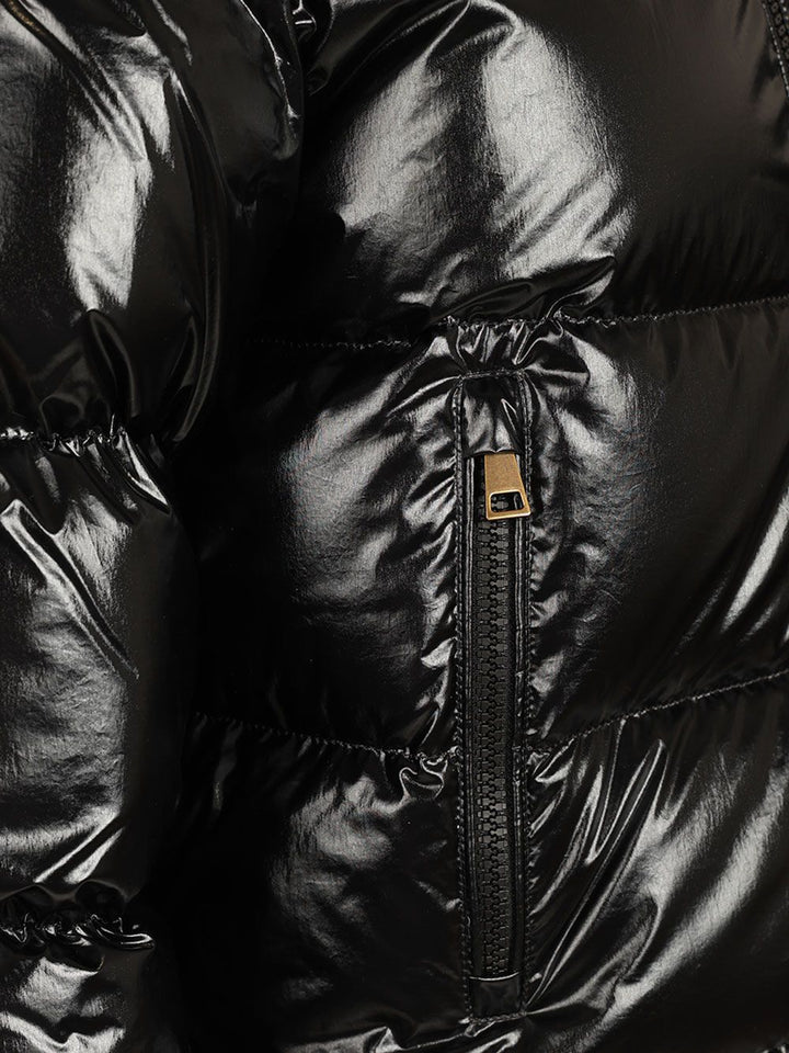Moncler Niveole Short Nylon Down Jacket Jackets - Black | 5a6ef79a4bf8ff4b39f31e4c68ed8a3eb1d321f9