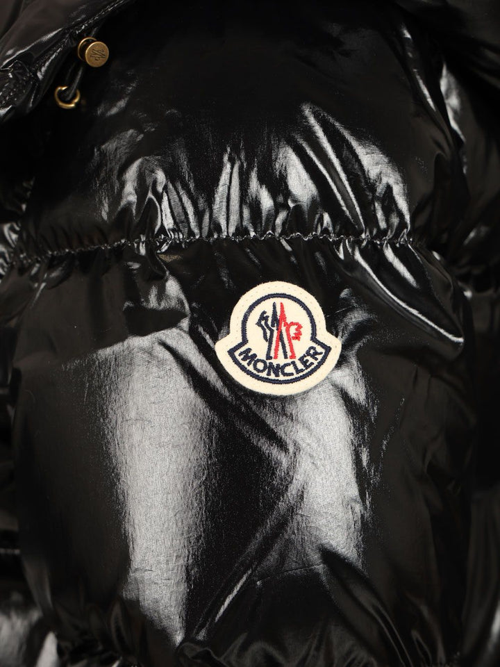 Moncler Niveole Short Nylon Down Jacket Jackets - Black | 80afafb4384f40fad7c2d00e3b78a96e88212814