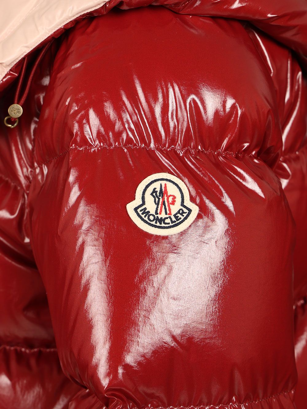 Moncler Niveole Short Nylon Down Jacket Jackets - Red | e8a7aeb0dfe0b8224dab2e71ffa068825bf0b986