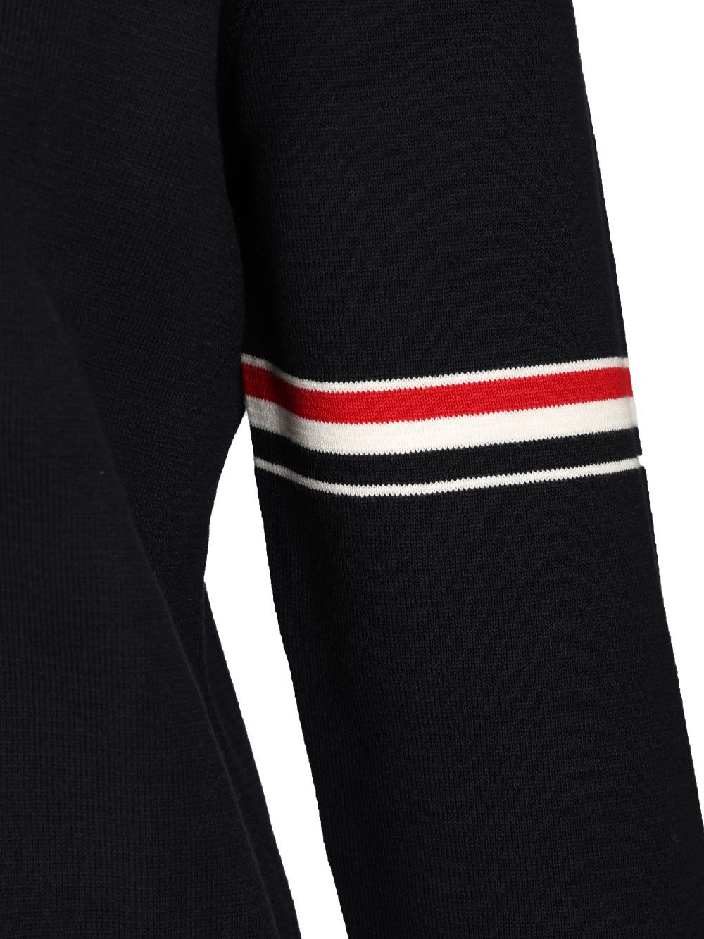 Thom Browne Milano Stitch Crew Neck Sweater Knitwear - Blue | 2727d197b984f36659da1e7c9b5379c2b5f8c7dd