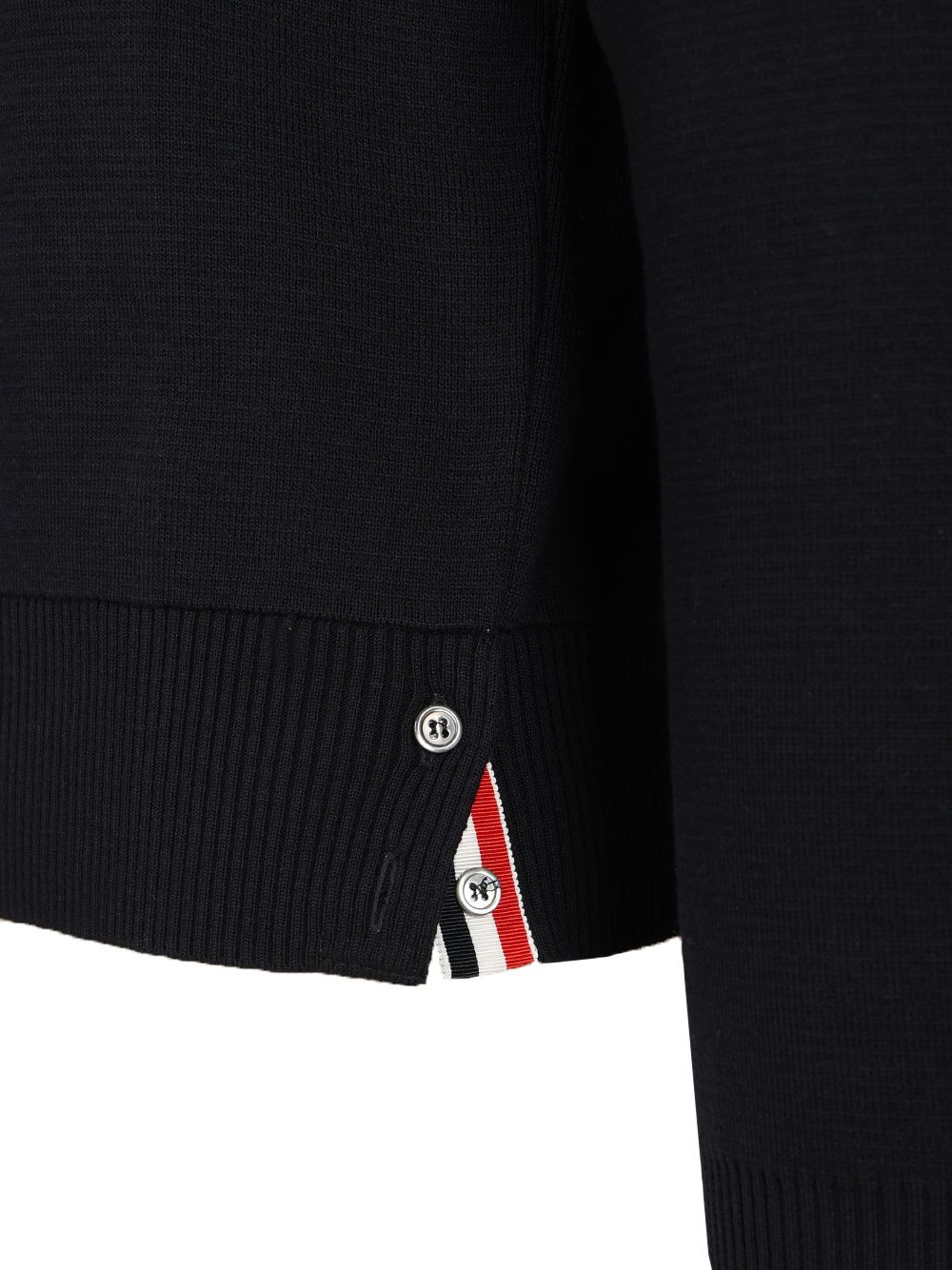 Thom Browne Milano Stitch Crew Neck Sweater Knitwear - Blue | 09084e185137f675482ec973034b8b44729b3a6a