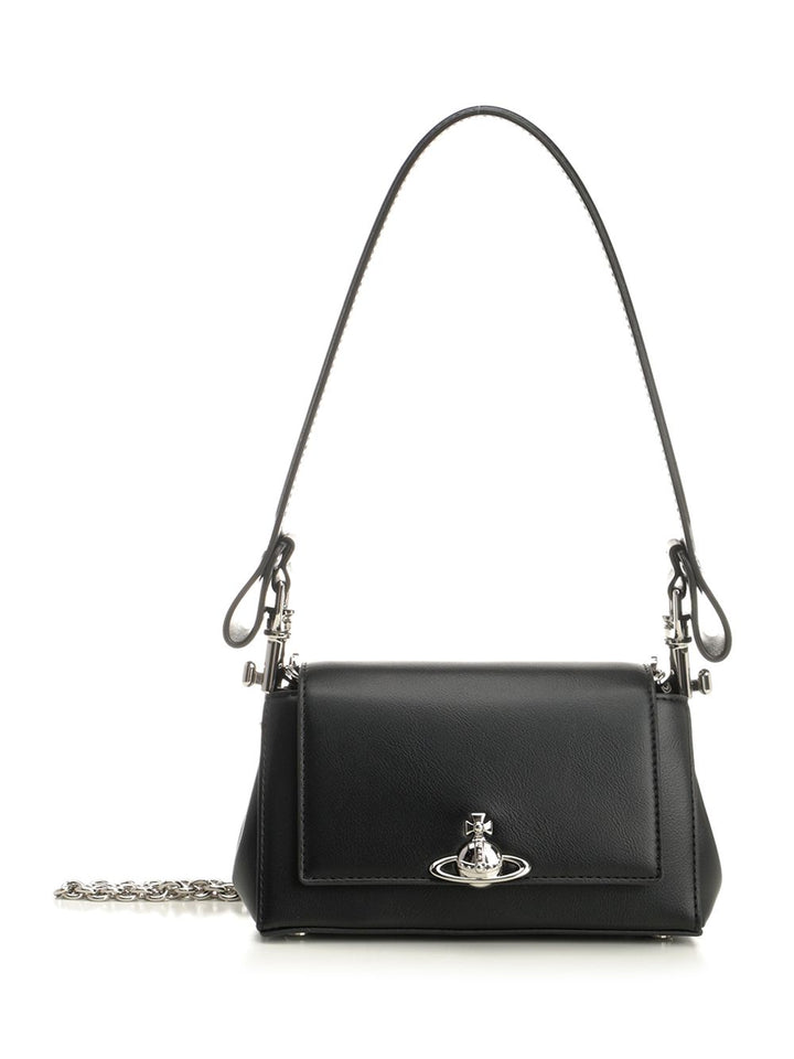 Vivienne Westwood Hazel Shoulder Bags - Black | 991ca61ac6ce990b2d041d9dd739b5adae4b85a9