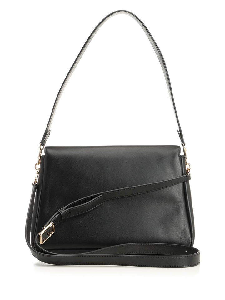 Tory Burch Charlie Shoulder Bags - Black | a6518a955caaec3386eaa5a174de40ee269569d2