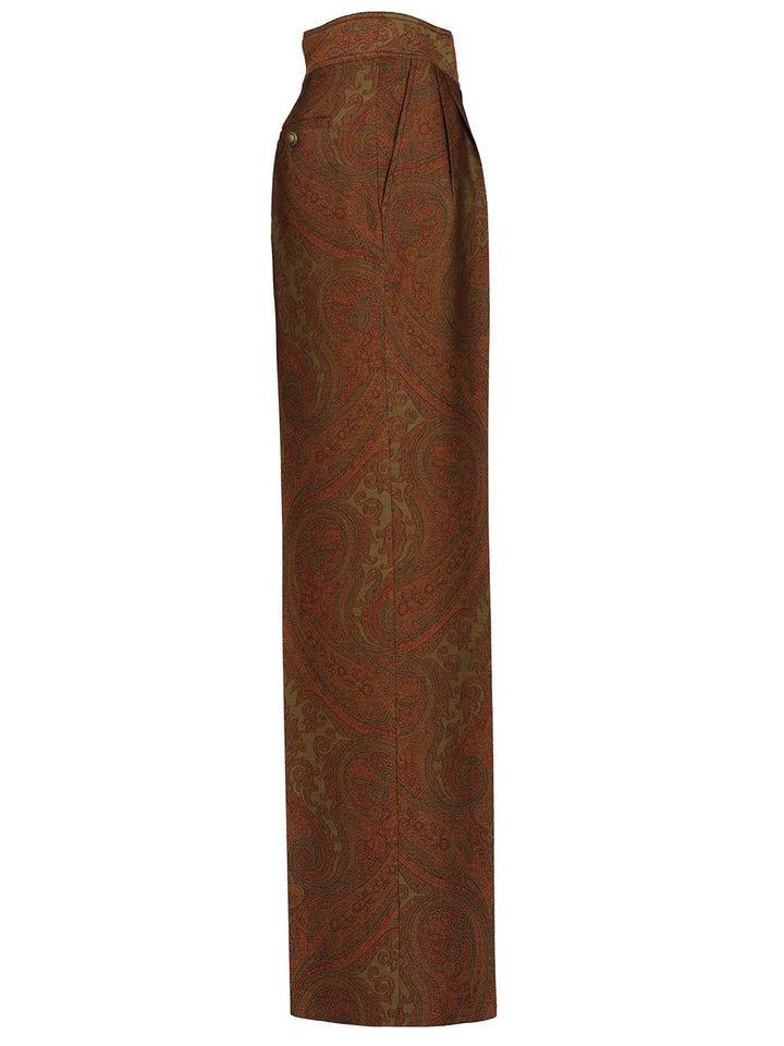 Etro Jacquard Trousers - Multicolor | ff4a2c08be08abe2db1520047c52c05f45f46828