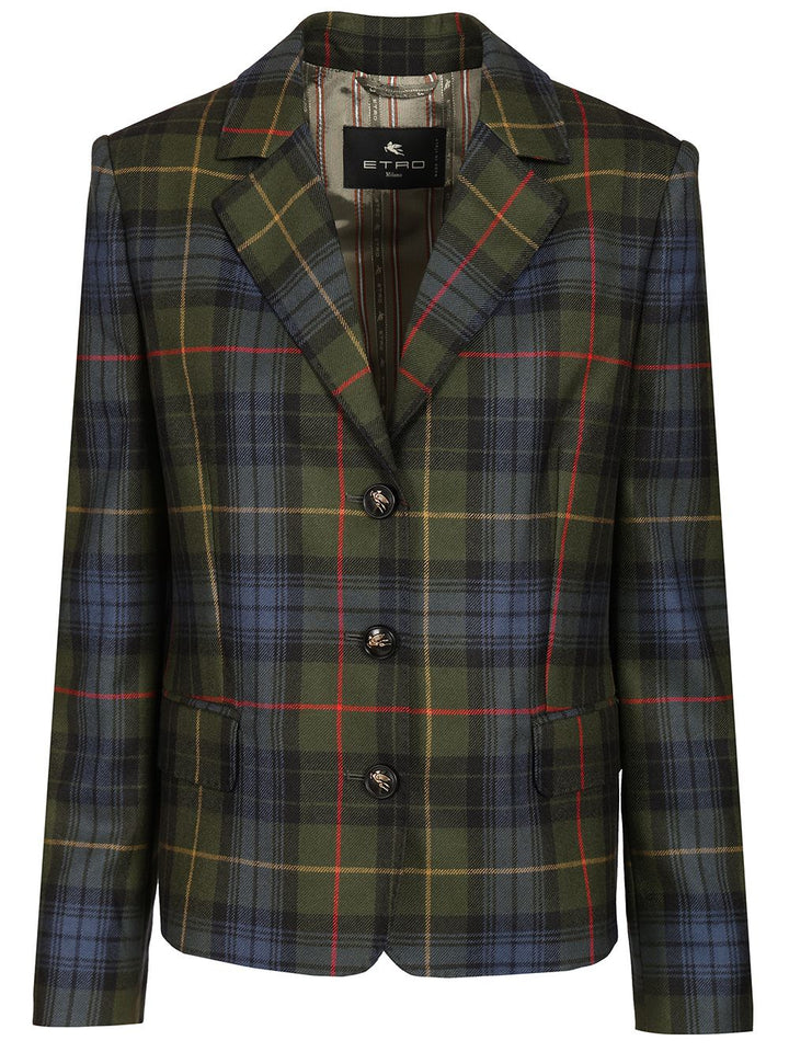 Etro Single-Breasted Blazer Jackets - Multicolor | 9b3c80f458c8e5992824849e2ea86fbdb376d270