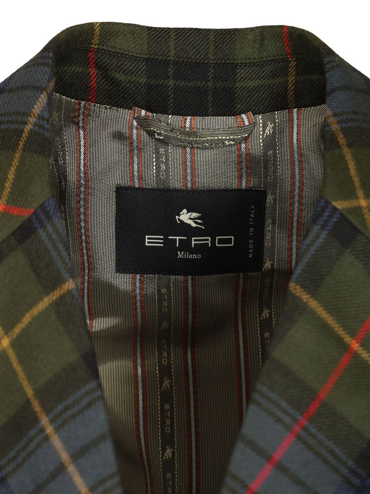 Etro Single-Breasted Blazer Jackets - Multicolor | 4bdce92e65e6b621e7b9e8748271fcf1eebe57bc