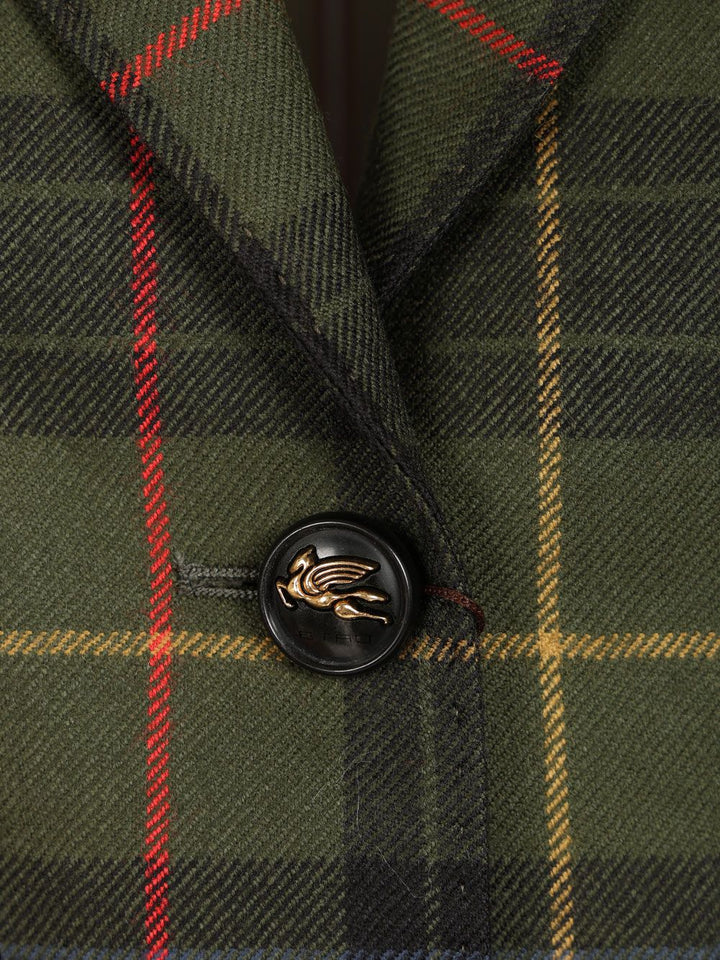 Etro Single-Breasted Blazer Jackets - Multicolor | 7962730ccef2a271d2154f2ca7f2c3e2fece507c